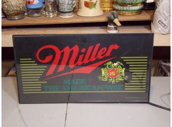 Miller Light Sign