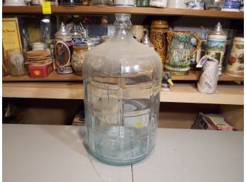 5 Gallon Blue Glass Water Bottle