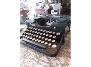 Royal Typewriter With Case