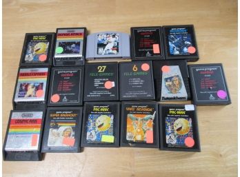 Lot Of Vintage Atari Other Games
