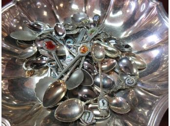 Lot Of Souvenir Spoons
