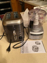 Toaster & Food Processor (258)