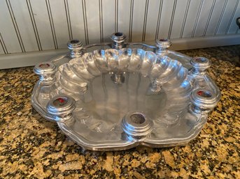 185 Aluminum Candle Holder Plate