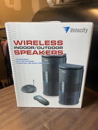 Lot 025 Velocity Wireless Indoor/Outdoor Speakers