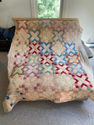 012 1930s Signed Family Quilt