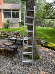 129 16 Foot Aluminum Step Ladder