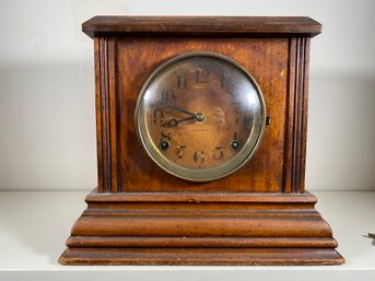 Lot 038 Ingraham Mantle Clock (as Found)