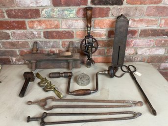038 Antique Tool Lot