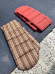 162 Sunbrella Seat Cushions X4 20 Inches Wide By 48 Long