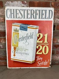 066 Chesterfield Sign 17.75 X 23.75
