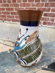 Vintage Mexican Vase Signed MATEOS