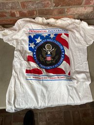 116 Unworn Tshirt From 1993 Clinton Inauguration