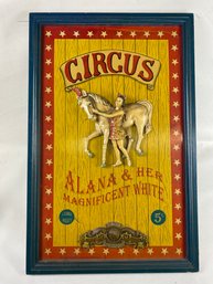 Vintage 1980s Circus Sign - Alana