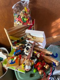 Lot 275 Wooden Toy Lot