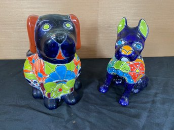 Lot 294 Mexican Dog Pottery