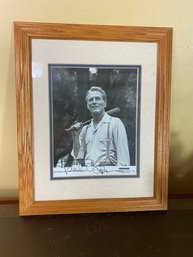 176 Signed Paul Newman Photo With Letter Of Authenticity