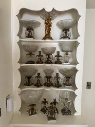 Lot Of Hollywood Regency Compotes / Bowls