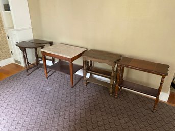 Lot Of 5 Occasional Tables