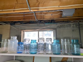 Shelf Lot - Canning Jars