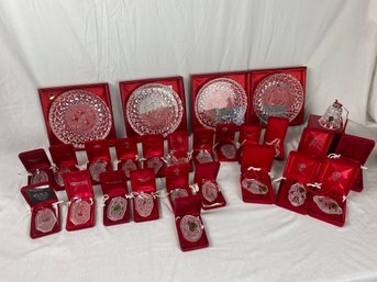 Waterford Crystal Ornament Lot (014)
