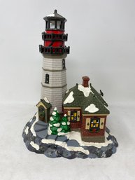Lot 105 Dept 56 Christmas Cove Lighthouse