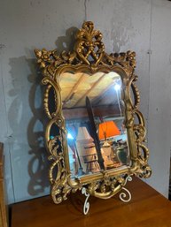 Large Gold Mirror (068)