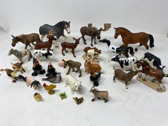 Lot 116 Animal Lot (resin And Ceramic)