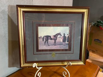 Horse Print Signed (070)