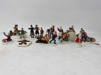 Lot 124 Lemax (and Other) Figurines (no Boxes)