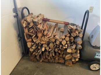 Firewood And Holder