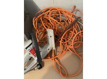 Hedge Trimmer And Extension Cord