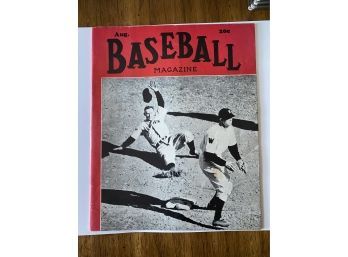 August 1940 Baseball Magazine