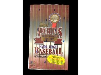 1994 Topps Archives Baseball 1954 Reprint Wax Box (1 Of 2)