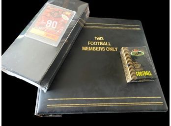 1993 Topps Stadium Club Members Only Football Cards Sealed  Binder
