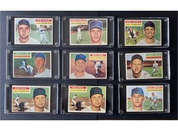 1956 Topps Common Cards - Chicago Cubs