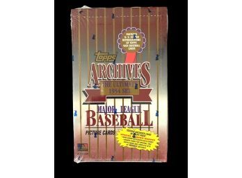 1994 Topps Archives Baseball 1954 Reprint Wax Box (2 Of 2)