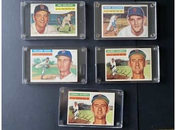 1956 Topps Common Cards - Boston Red Sox (Lot 1)
