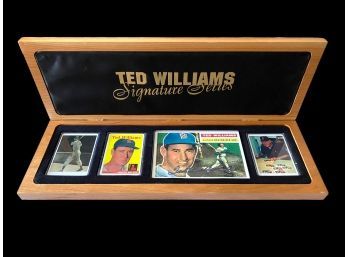 Ted Williams Signature Series Porcelain Baseball Card Collection