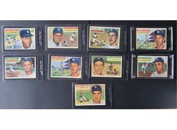 1956 Topps Common Cards - New York Yankees