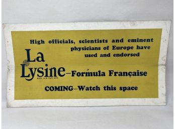 La Lysine - Formula Francaise