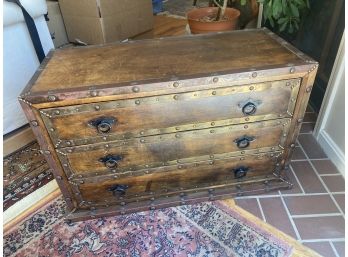 Antique Style Spanish Chest Of Drawers  - Living Room
