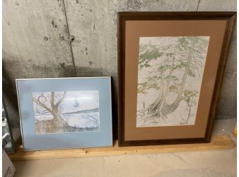 Two Framed Items