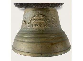 Antique Swiss Brass Cowbell