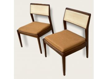 Jens Risom Chairs - A Pair