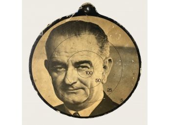Lyndon B Johnson Dart Board