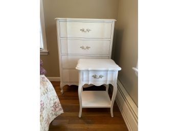 Vintage Dixie Dresser And Night Stand