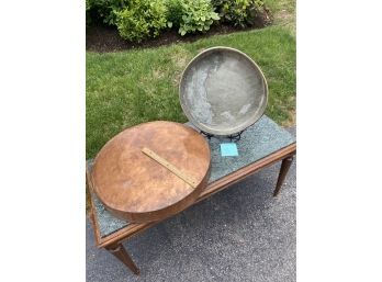 Two Vintage Copper Spanakopita Pans (Lot 60)