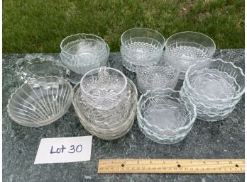 Glassware Lot (Lot 30)