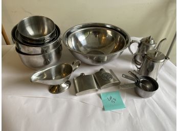 Stainless Steel And Other Metal Lot (Lot 57)
