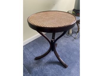 Vintage Cane Top Table